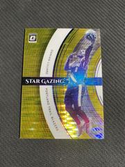 Damian Lillard [Gold Pulsar] #10 Basketball Cards 2021 Panini Donruss Optic Star Gazing Prices