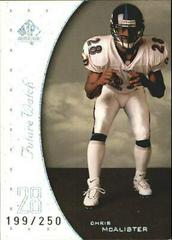 Chris McAlister [Excitement] #117 Football Cards 1999 SP Authentic Prices