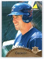 Jeff Bagwell [NL Checklist] #449 Baseball Cards 1995 Pinnacle Prices