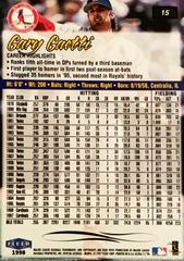 Rear | Gary Gaetti Baseball Cards 1998 Ultra