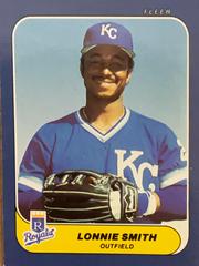 Lonnie Smith #4 Baseball Cards 1986 Fleer Mini Prices