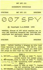 007 Spy [H] ZX Spectrum Prices