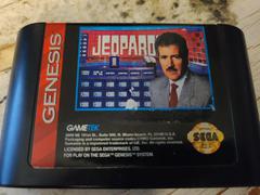 Cartridge (Front) | Jeopardy Deluxe Edition Sega Genesis