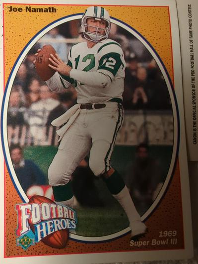 Joe Namath [1969 Super Bowl III] #14 photo