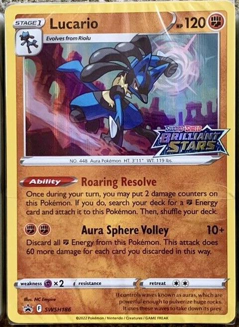 Lucario #SWSH186 Prices | Pokemon Promo | Pokemon Cards