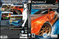 Slip Cover Scan By Canadian Brick Cafe | Need for Speed Underground Playstation 2