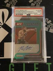 Khabib Nurmagomedov [Green] Ufc Cards 2022 Panini Prizm UFC Legendary Signatures Prices