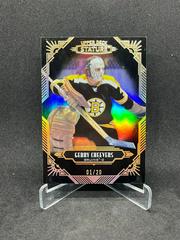 Gerry Cheevers [Black] Hockey Cards 2020 Upper Deck Stature Prices