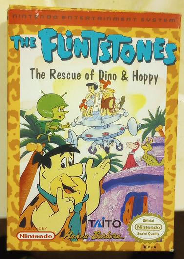 Flintstones The Rescue Of Dino And Hoppy | Item, Box, And Manual | NES