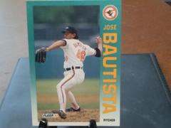 Jose Bautista #2 Baseball Cards 1992 Fleer Prices