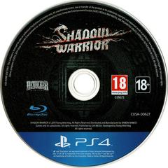 Disc | Shadow Warrior PAL Playstation 4