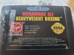 Cartridge (Front) | Muhammad Ali Heavyweight Boxing Sega Genesis