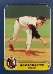 Ron Romanick #34 Baseball Cards 1986 Fleer Mini Prices