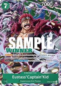 Eustass Captain Kid [Winner] ST02-013 One Piece Starter Deck 2: Worst Generation