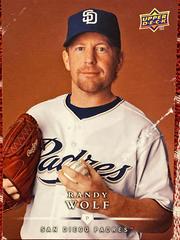 Randy Wolf #455 Baseball Cards 2008 Upper Deck First Edition Prices