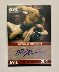 BJ Penn Ufc Cards 2009 Topps UFC Round 1 Autographs Prices