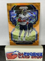 Jeffery Simmons [Gold Vinyl Prizm] #5 Football Cards 2021 Panini Prizm Prices