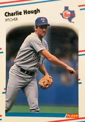 Charlie Hough #55 Baseball Cards 1988 Fleer Mini Prices