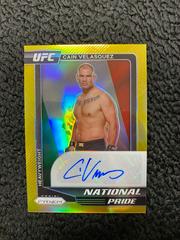 Cain Velasquez [Gold] #NP-CVL Ufc Cards 2021 Panini Chronicles UFC National Pride Signatures Prices