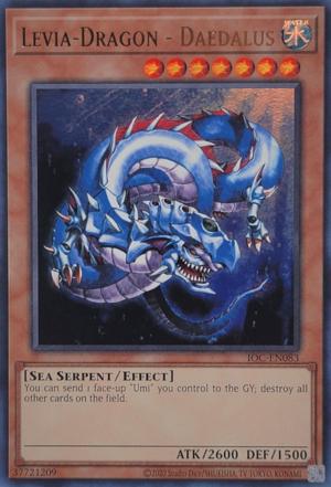 Levia-Dragon - Daedalus IOC-EN083 YuGiOh Invasion of Chaos: 25th Anniversary