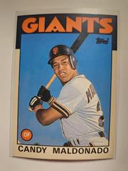 Candy Maldonado Baseball Cards 1986 Topps Traded Tiffany Prices