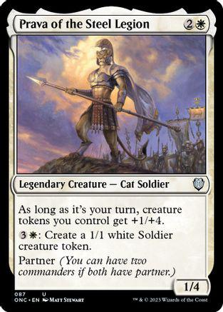 Prava of the Steel Legion #87 Magic Phyrexia: All Will Be One Commander