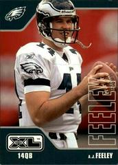 A.J. Feeley #345 Football Cards 2002 Upper Deck XL Prices