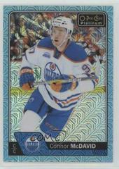 Connor McDavid [Ice Blue Traxx] #1 Hockey Cards 2016 O-Pee-Chee Platinum Prices