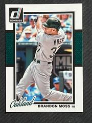Brandon Moss #150 Baseball Cards 2014 Donruss Prices