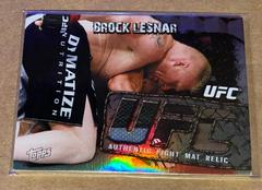 Brock Lesnar #FM-BL Ufc Cards 2010 Topps UFC Knockout Fight Mat Relic Prices