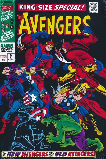 Avengers Omnibus [Buscema DM - Hardcover] #2 (2023) Comic Books Avengers