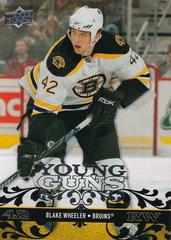 Blake Wheeler #202 Hockey Cards 2008 Upper Deck Prices