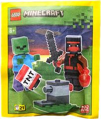 LEGO Set | Ninja, Zombie and TNT Launcher LEGO Minecraft
