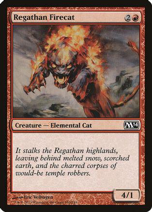 Regathan Firecat [Foil] Magic M14