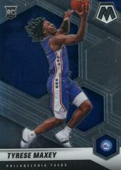 Tyrese Maxey #203 Basketball Cards 2020 Panini Mosaic Prices