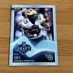 Hassan Haskins #28 Football Cards 2022 Panini Instant Draft Night Prices