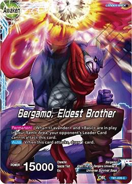 Bergamo // Bergamo, Eldest Brother [Foil] TB1-026 Dragon Ball Super The Tournament of Power