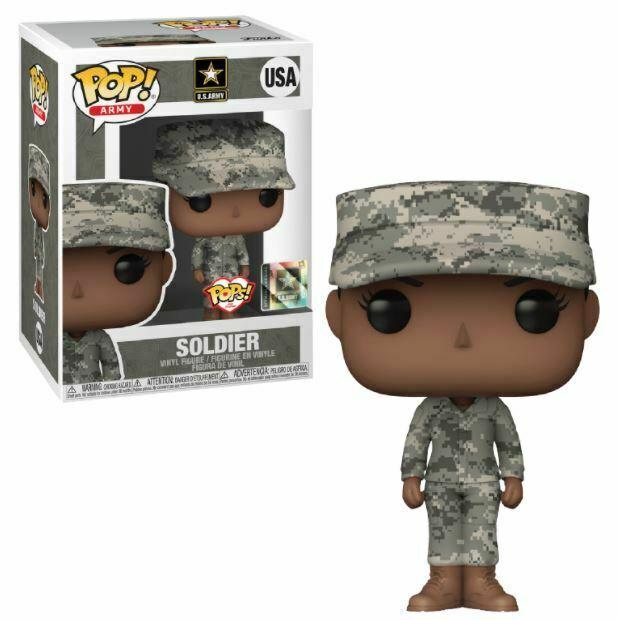 Soldier [Colored Female Camo] Funko POP Army