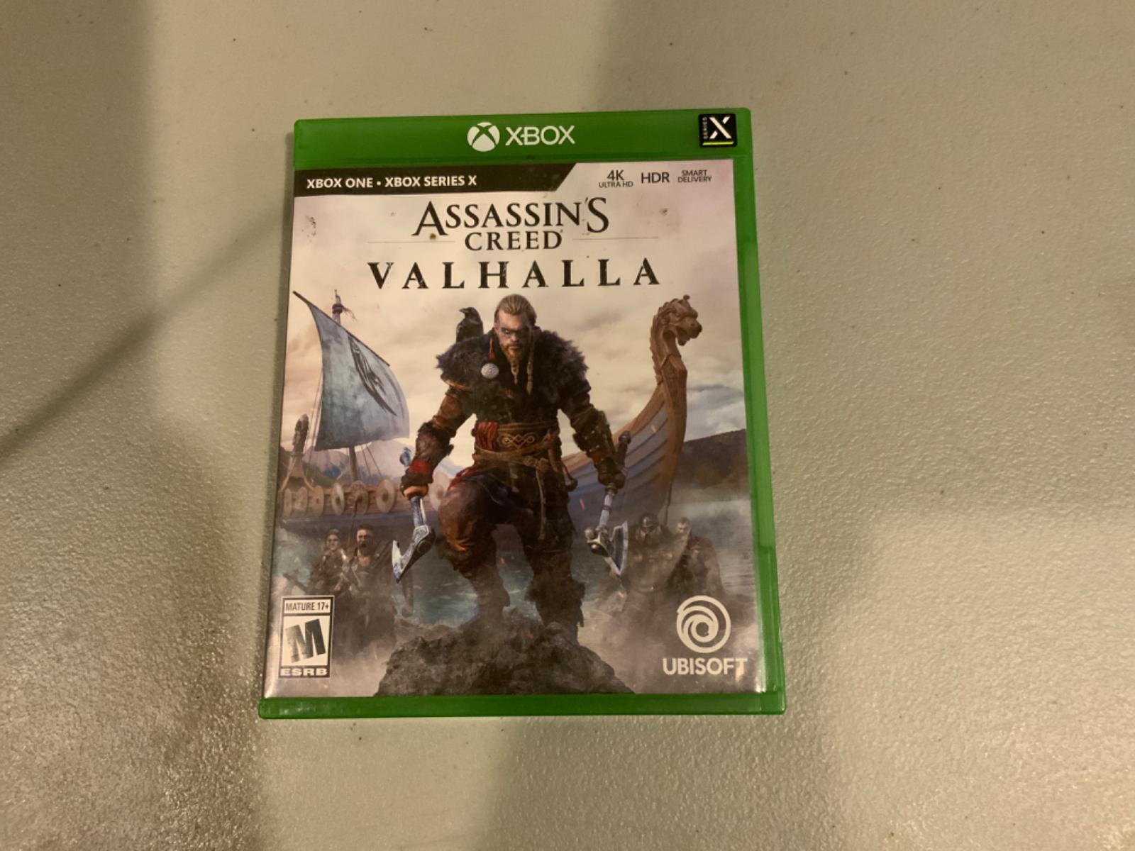 Assassin's Creed Valhalla New Item, Box, and Manual Xbox Series X