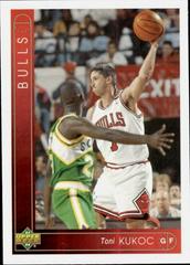 Toni Kukoc Basketball Cards 1993 Upper Deck Prices