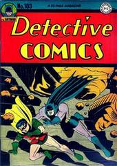 Detective Comics #103 (1945) Comic Books Detective Comics Prices