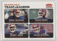 Drew Bledsoe, Travis Henry, Bobby Shaw, Aaron Schobel #2 Football Cards 2004 Fleer Tradition Prices