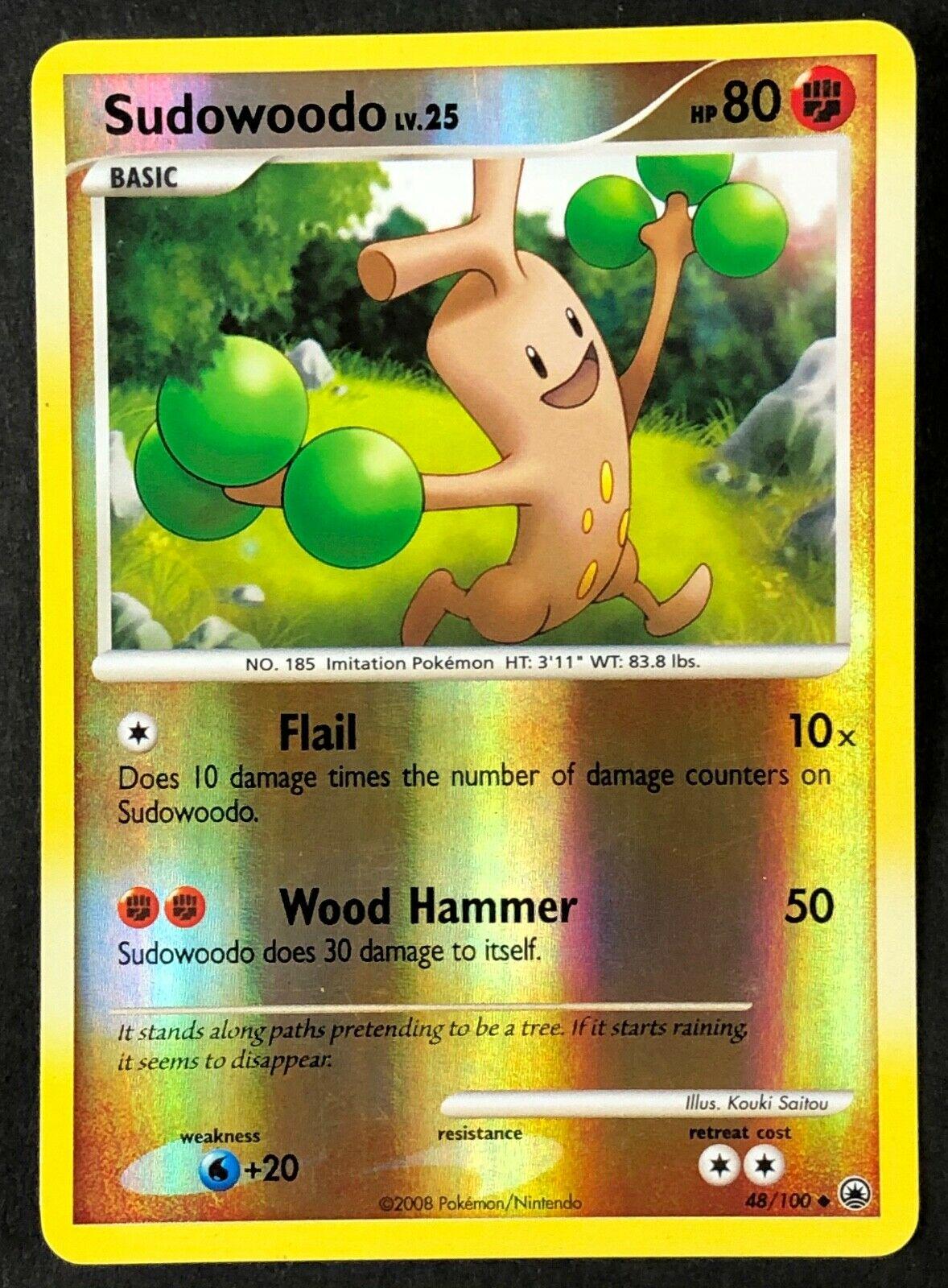 Sudowoodo [Reverse Holo] #48 Pokemon Majestic Dawn