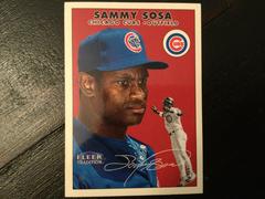 Sammy Sosa #8 Baseball Cards 2000 Fleer Tradition Prices