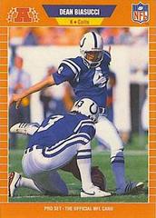 Dean Biasucci Football Cards 1989 Pro Set Prices