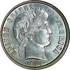 1914 S Coins Barber Dime Prices