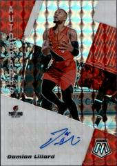 Damian Lillard #AM-DLL Basketball Cards 2019 Panini Mosaic Autographs Prices