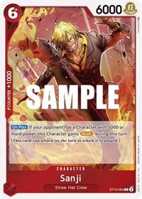 Sanji ST10-004 One Piece Ultra Deck: The Three Captains