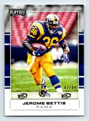 Jerome Bettis [2nd Down] #140 Football Cards 2017 Panini Playoff Prices
