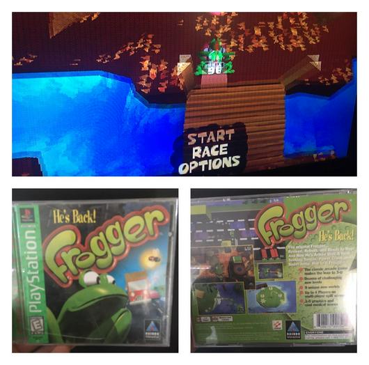 Frogger Item, Box, and Manual Playstation